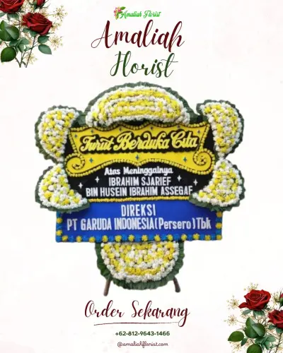 Papan Bunga Duka di Gentong